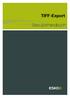 TIFF-Export. Benutzerhandbuch