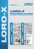 LORO-X Rohrsysteme aus Stahl mit LORO-X Steckmuffenverbindung