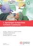 I. Speisinger Symposium KINDER-Anästhesie