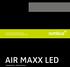 Auszug aus LED-Katalog 2014 Extract from the LED catalogue 2014 AIR MAXX LED. Wandleuchten / Wall luminaires