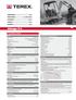Minibagger TC15. Technische Daten. Transportgewicht (inkl. Löffel) Betriebsgewicht nach ISO 6016 (mit Fahrer)