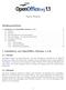Martin Heinold. Inhaltsverzeichnis. 1 Installation von OpenOffice (Version 1.1.4) 1.1 Vorwort. 1.2 Hinweise