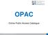 OPAC. Online-Public-Access-Catalogue. Ann-Kathrin Mallmann / Bibliothek / Stand: Dezember