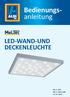 Bedienungsanleitung LED-WAND-UND DECKENLEUCHTE. D41-2, weiß D41-3, chrom matt Art.-Nr