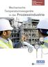 Mechanische Temperaturmessgeräte. Energie Chemie/Petrochemie Öl & Gas Wasser/Abwasser. in der Prozessindustrie