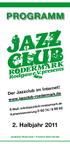 PROGRAMM. 2. Halbjahr Der Jazzclubim Internet! www. jazzclub-roedermark.de.