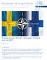 Erweiterung gen Norden? Schweden, Finnland und die NATO