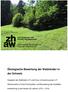 Ökologische Bewertung der Waldränder in der Schweiz