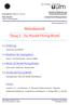 Makroökonomik. Übung 5 - Das Mundell-Fleming-Modell. 5.1 Einführung. 5.2 Reaktionen der Leistungsbilanz. 5.3 Märkte des Mundell-Fleming-Modells