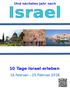10 Tage Israel erleben