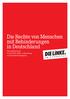 Die Rechte von Menschen mit Behinderungen in Deutschland Stellungnahme der Fraktion DIE LINKE. im Bundestag zum Bundesteilhabegesetz
