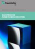 FRAUNHOFER-INSTITUT FÜR SCHICHT- UND OBERFLÄCHENTECHNIK IST ELEKTRISCHE FUNKTIONSSCHICHTEN