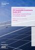 IFZ Sustainable Investments Studie 2017 Nachhaltige Investmentfonds im Schweizer Vertrieb