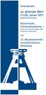 30. BOCHUM TREFF 27./28. Januar 2017 Bergmannsheil Bochum. Konservative Frakturbehandlung. 13. Bergmannsheiler Instrumentations- Workshop.