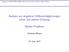Analysis von singulären Differentialgleichungen erster und zweiter Ordnung - Skalare Probleme
