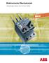 Elektronische Überlastrelais. Vollständige Reihe von 0,1A bis 1250A. Neu ABB