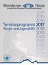 Seminarprogramm. Kinder- und Jugendhilfe. Gesellschaft für Wissensarbeit und Kommunikation mbh