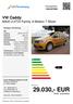 29.030,- EUR MwSt. ausweisbar. VW Caddy MAXI 2.0TDi Family 4-Motion 7 Sitzer. Preis:
