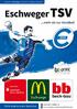 24 h. FAX / Zentrale: Neustadt Eschwege. Eschweger TSV...mehr als nur Handball. Unsere Leistungen: