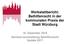 Werkstattbericht: Beihilfenrecht in der kommunalen Praxis der Stadt Würzburg. 16. Dezember 2016 Seminarveranstaltung Beihilfenrecht Update 2017