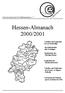 Hessen-Almanach 2000/2001