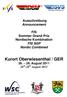 Ausschreibung Announcement. FIS Sommer Grand Prix Nordische Kombination FIS SGP Nordic Combined