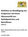 Richtlinie zur Bewältigung von Ereignissen mit einem Massenanfall von Notfallpatienten und Betroffenen