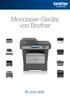 Monolaser-Geräte von Brother