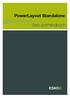 PowerLayout Standalone. Benutzerhandbuch