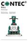 BULL Bodenstripper Betriebsanleitung (Originalausgabe) Instruction manual (Original edition)