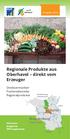 Regionale Produkte aus Oberhavel direkt vom Erzeuger