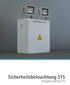 Sicherheitsbeleuchtung STS. Emergency lighting STS