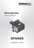 Werkzeugkatalog tool catalogue SPINNER TC 800 MCY - VDI 40