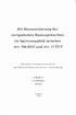 Die Harmonisierung des europäischen Rüstungsmarktes im Spannungsfeld zwischen Art. 296 EGV und Art. 17 EUV
