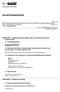 Sicherheitsdatenblatt