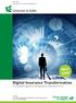 Digital Insurance Transformation CAS Zertifikats-Programm für Führungskräfte der Assekuranz (15 ETCS)