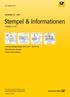 Stempel & Informationen