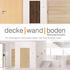 CPL HolzDesignLine Wohnraumtüren Design / Serie Wood mit Design Lisenen