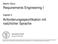 Requirements Engineering I. Anforderungsspezifikation mit natürlicher Sprache