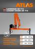 LADEKRAN AK T15 LOADER CRANE AK T15