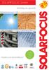 SOLARFOCUS GmbH. lzstrādājuma apraksts PADARA JŪS NEATKARĪGUS! Solārā tehnoloģija. Biomasas tehnoloģija. Tvertnes. Ūdens sagatavošana