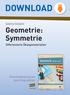 DOWNLOAD. Geometrie: Symmetrie. Sabine Gutjahr. Differenzierte Übungsmaterialien. Downloadauszug aus dem Originaltitel: