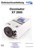 Ozonisator XT Gebrauchsanleitung