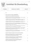 Amtsblatt für Brandenburg