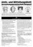 Amts- und Mitteilungsblatt
