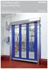 Schnelllauf-Rolltor Albany RR300 Plus. ASSA ABLOY Entrance Systems