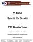 V-Tune. Schritt für Schritt. TTS MasterTune