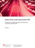 Studie Firmen und E-Government Schlussbericht zur Studienreihe Firmen in der Schweiz und E-Government, Befragung 2015