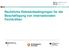 Rechtliche Rahmenbedingungen für die Beschäftigung von internationalen Fachkräften
