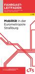 Mobilität in der Eurometropole Straßburg